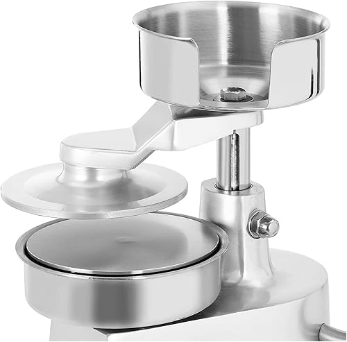Royal Catering Machine à Hamburger Presse à Burger RCHM-130 (diamètre 13 cm, Nombre Max. de saucisses 8, 1.000W, téflon, 26x58,5x37,5cm, 2 Zones chauffantes distinctes) - Nail Gallerys
