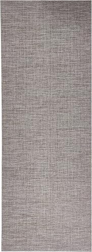 Tadi & Imperio1979 Tapis Long en Vinyle tressé pour Couloir, Cuisine, Chambre à Coucher, présence Naturelle et Haute résistance, avec arrière en PVC antidérapant (Twist 7833) - Nail Gallerys