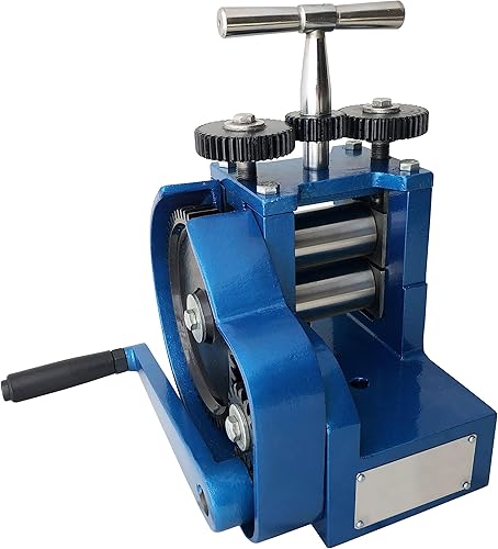 Moulin à rouler pour bijoux avec 7 rouleaux, largeur 76 mm - Nail Gallerys