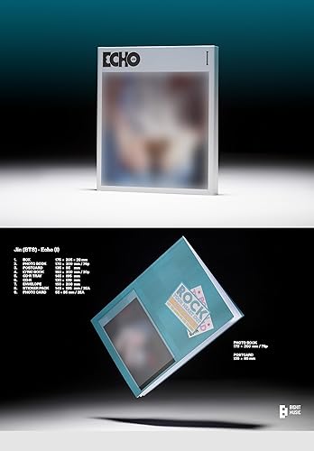 JIN Echo All Set [3 Albums Standard + Weverse Ver Set] 2ème Mini Album - Nail Gallerys