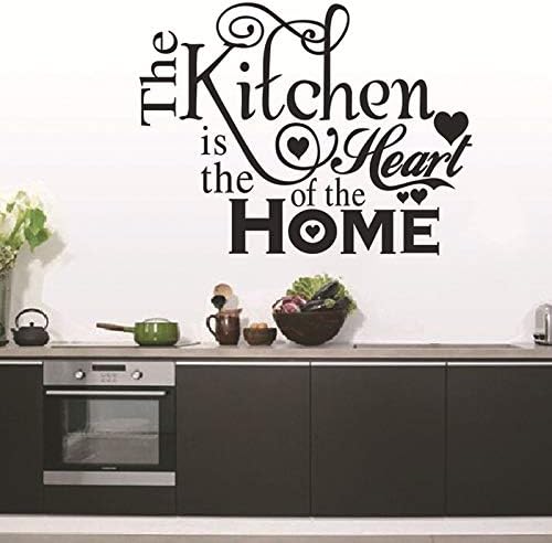 Doumneou Vinyle Cuisine RèGles Chambre DéCor Art Citation Sticker Autocollants Amovible Bricolage - Nail Gallerys