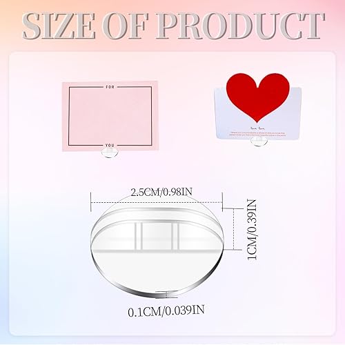 LLMSIX Lot de 24 supports de cartes de jeu en plastique pour cartes de visite, étiquettes de prix, étiquettes de fête (noir) - Nail Gallerys