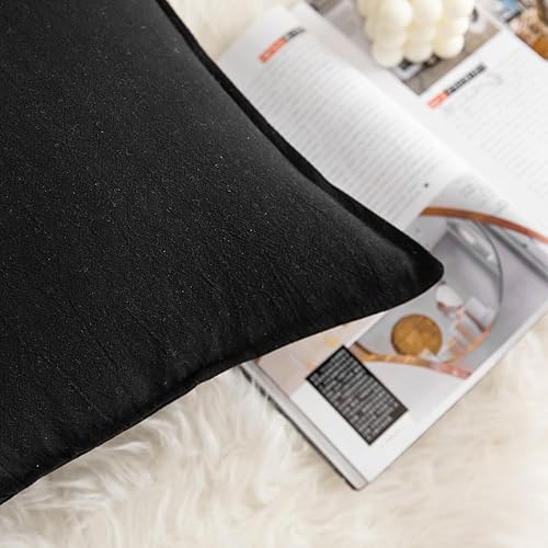 Mandioo Lot de 2 Housses de Coussins Pur Coton Couleur Pure Moderne Doux Confortable Taie d'oreiller Decoration Maison Salon Chambre pour Canapé 60x60 cm Vert Olive - Nail Gallerys