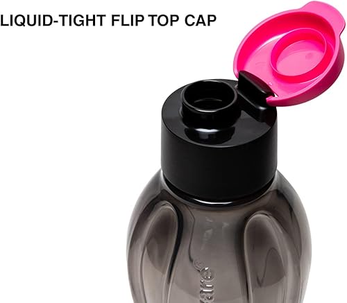 Tupperware Aquasafe Xtreme Lot de 2 bouteilles à couvercle rabattable 1 l - Nail Gallerys