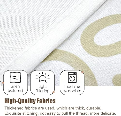 Odot Rideau Cuisine Anti-Poussière Couleur Unie, Rideaux Courts sans Perçage Rideau Fenetre Petit Occultant, Voilages Intérieurs pour Armoire de Cuisine, sous l'Évier (Grau,70x90cm) - Nail Gallerys