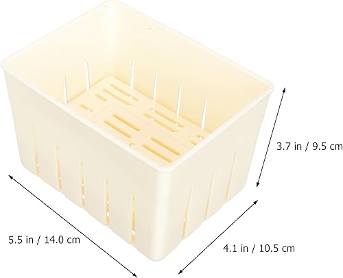 MAGICLULU Lot de 2 moules à tofu pour la cuisine - Presse à tofu - Outils de pressage de tofu - Moules à tofu - Pour la maison - Pour sushi tofu - Vaisselle - Boîte à tofu - Machine en plastique - Nail Gallerys
