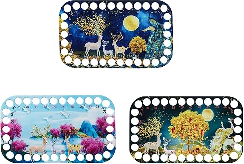 Lot de 3 organiseurs de fil à broder DIY Accs Trieur de fils à coudre - Nail Gallerys