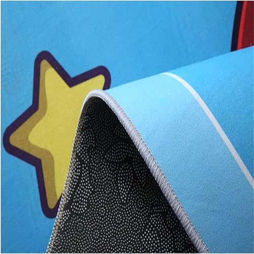 QGYFRE Tapis De Cuisine pour Enfant Le Salon Moderne Jaune Noir 60x120CM Gris carpette Chambre Exterieur Salle à Manger - Nail Gallerys