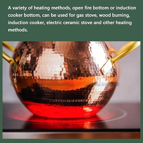 Kadxyan Alambic Moonshine en Cuivre Pur 3 L, Extracteur D'huiles Essentielles, Kit De Brassage Maison avec Thermomètre Et Tuyau De Refroidissement, Méthode De Refroidissement par Eau - Nail Gallerys