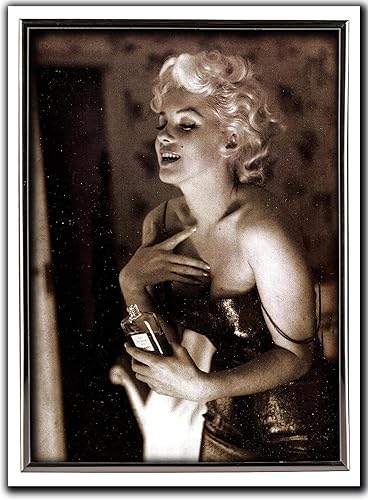 KUSTOM ART Poster mural série acteurs célèbres Hollywood Marilyn Monroe sans cadre. Impression artistique sur papier couché 40 x 30 cm - Nail Gallerys