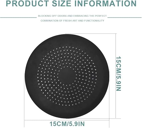 EIHI Paquet de 4 protecteurs de canalisation en Silicone, crépine d'évier, Filtre à Cheveux de Baignoire, Filtre à Cheveux de Douche, Filtre de Drainage pour Cuisine, Salle de Bain, buanderie - Nail Gallerys