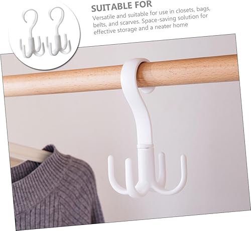 CRILSTYLEO 2pièces Rotatifs Multifonctionnels Pour Organiser à Main Écharpes Ceintures Et Chaussures Votre Placard - Nail Gallerys