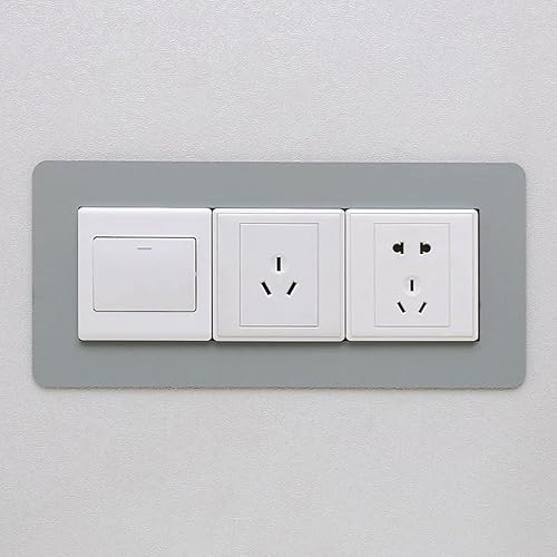 Ayuduots Plaques Autocollantes pour interrupteurs, Forme carrée, en Acrylique, pour la décoration de la Maison - Nail Gallerys