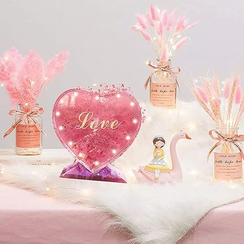 2pcs Moule De Cadre Photo En Forme De Coeur, Moule Photo En Silicone Bricolage Moule De Cadre Photo Personnalisé Pour la Fabrication De Souvenirs Faits à la Main Artisanat Décoration de la Maison - Nail Gallerys