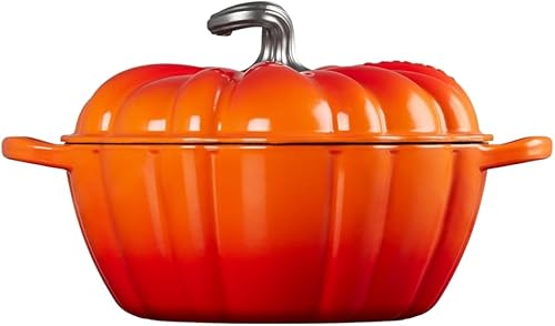 LE CREUSET - Cocotte 24 Abóbora, Vulcanico 21238240902430 - Nail Gallerys