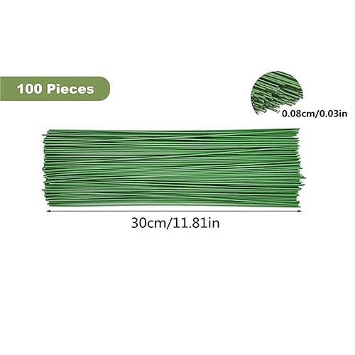 WUWYOUWL Ruban de fleuriste, fil de crêpe, fil floral, fil de tige florale, fil de tige florale, pour enveloppement, bouquets et travaux manuels floraux (3) - Nail Gallerys