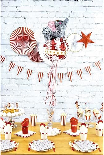 PARTYPRO Piñata Vintage Circus 35 cm - Nail Gallerys