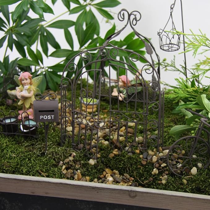 FADEDA Arche avec portes - Blanc - Hauteur : 17 cm - Nail Gallerys