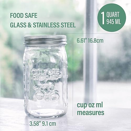 Yaourtière en acier inoxydable avec pot en verre de 1 litre et livre de recettes complet pour faire plus de 12 yaourts faits maison sans produits laitiers et au lait - Nail Gallerys