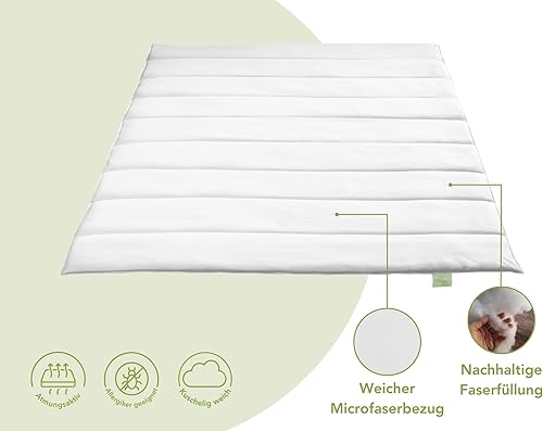 DREAMSTAR Eco Lot de 2 couettes d'été - Couettes légères idéales pour l'été - Lavable à 40 °C - Convient aux personnes allergiques - 100 % microfibre - Certifié Öko-Tex - 135 x 200 cm - Nail Gallerys