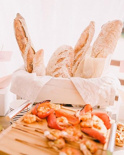 Gurxi Cuisson Moule 4 Baguettes Plaque de Pain Français Plaque à Baguettes Moule à Pain Français Anti-adhésif Réutilisable Peut Contenir 4 Baguette (Noir) - Nail Gallerys