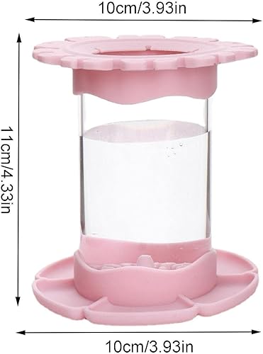 Tasse De Nettoyage Pinceaux d'art,Tasse De Nettoyage pour Pinceaux, Rinçage Nettoyant pour Pinceaux De Peinture Tout-en-Un, Tasse De Pinceau d'art avec Palette Et Organisateurs De Pinceaux. - Nail Gallerys