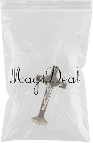 MagiDeal Crucifix Jésus Christ Croix Statue Figurine Décor pour Voiture Maison Chapelle - Bronze - Nail Gallerys