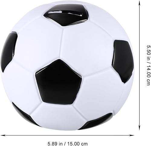 TOYANDONA Tirelires De Football pour Filles Garçons en Forme De Ballon De Football en Plastique Incassable Pot À Pièces pour Enfants Base-Ball - Nail Gallerys