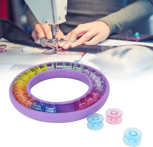 Boîte de Rangement de Canette en Silicone 24 Pièces, Support Rond pour Organisateur de Canette, Stockage Portable, Bricolage, Accessoires de Couture à la Maison - Nail Gallerys