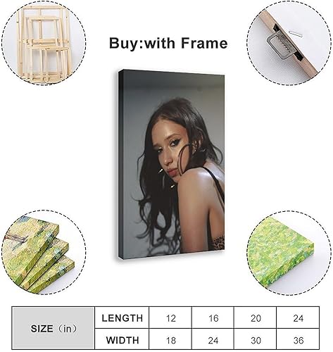 WGRWA Poster sur toile Isabel LaRosa sans cadre 20 x 30 cm - Nail Gallerys