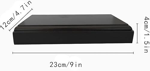 Socle de Statue Base rectangulaire artisanat en bois massif décoration de Table support inférieur sculpture sur bois Base de Sculpture Base en bois Base de Piédestal de Présentoirs de Vase ( Color : A - Nail Gallerys