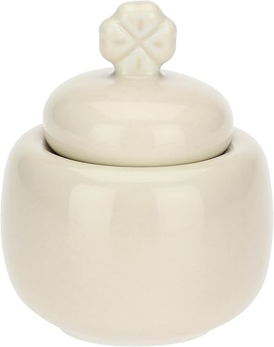THUN, Sucrier en porcelaine, petite version, idée cadeau pour la maison et la cuisine, 20,5 x 13,3 x 20 cm h - Nail Gallerys