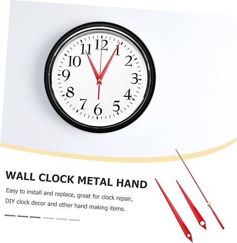 Didiseaon 10ensembles Aiguilles Horloge Murale Métal DIY Aiguilles Silencieuses pour Horloge Accessoires De Remplacement pour Horlogers Convient Aux Horloges Artisanales Et Frameless - Nail Gallerys