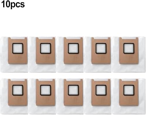 Lot de 10 sacs à poussière pour aspirateur robot Eufy E25 E28, station vide automatique, accessoires de rechange en tissu non tissé - Nail Gallerys