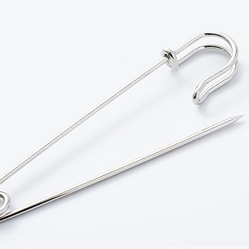 Lot de 20 grandes épingles à nourrice de 10 cm pour couvertures, jupes et travaux manuels - Nail Gallerys
