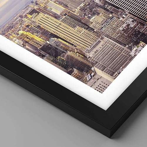 ARTTOR Affiche Decoration Murale La ville de New York Moderne Poster sans Cadre 61x91cm Deco Affiches Murales Tableau Decoration Salon Chambre Cuisine Wall Art Design Decor P2XPA61x91-3638 - Nail Gallerys