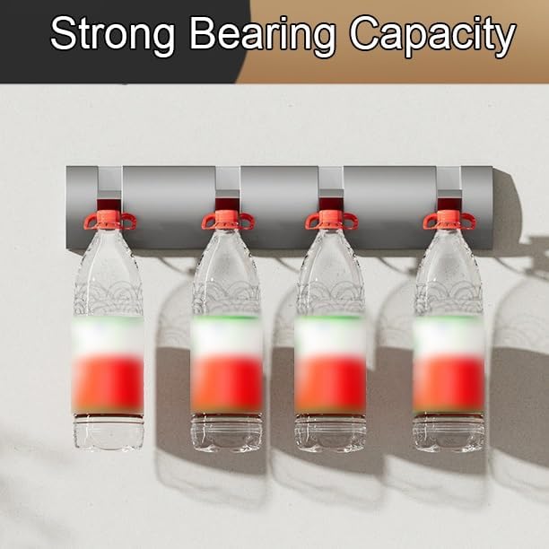 3 À 8 Crochets Patère Rétractable, Aluminium De Qualité Aéronautique , Cintre Moderne, Élégant Et Peu Encombrant, Crochet Porte Manteau, Crochets Et Patères Pour La Maison ( Color : Gray , Size : 8 ho - Nail Gallerys