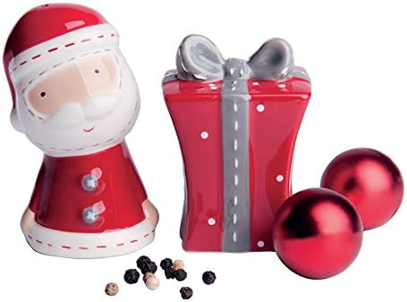 Excelsa Xmas Country Style Set Sale/Poivre, Céramique, Rouge - Nail Gallerys