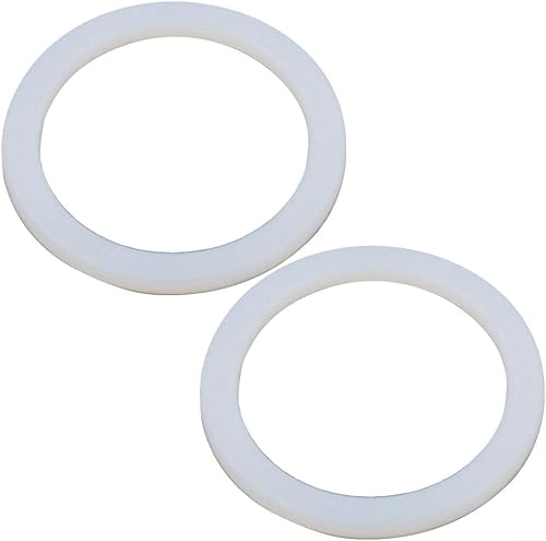 Anneaux d'étanchéité en silicone pour cafetières à expresso 2 tasses (diamètre intérieur 6,8 cm, diamètre extérieur 8,6 cm) - Nail Gallerys