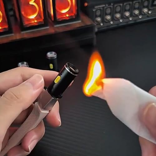 Lot de 2 mini briquets électriques USB-C, coupe-vent, étanches, sans flamme, mini briquets électriques portables de type C pour chargeurs d'appareils USB de type C, banques d'alimentation (2 pièces) - Nail Gallerys