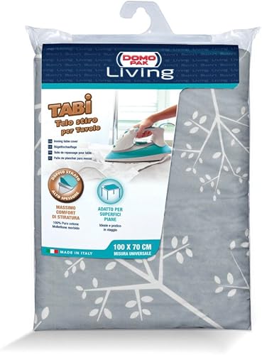 Domopak Living 8001410075253 Housse de Table à Repasser -Tabi, Coton, Multicolore, 70 x 100 x 0.5 cm - Nail Gallerys
