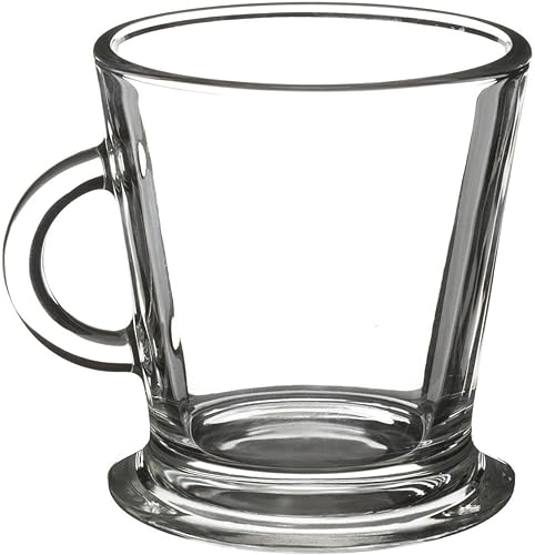 Lot De 24 Tasses En Verre - Transparents |contenance 18 Cl | Entièrement En Verre - Nail Gallerys