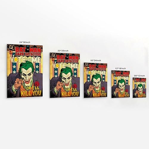 HMNANGDE Batman Dark Detective Vol 1 by Poster Peinture décorative sur toile Art mural pour salon, chambre à coucher, art mural, impression d'image moderne, décoration de salle familiale, 60 x 90 cm - Nail Gallerys