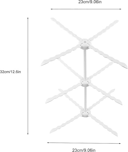 Lybunair Support de Séchage de Fleurs Réglable, Support de Séchage à l'air Polyvalent pour Pâte à Gomme et Fondant - Nail Gallerys
