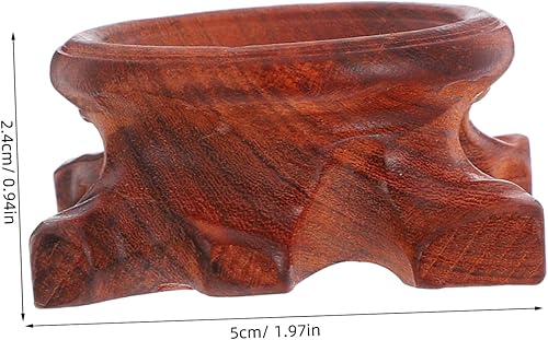 Ciieeo Support Bois Pour Boule De Cristal Base Élégante Et Stable Pour Affichage De Sphères Et Rochers Sur Bureau Et Décoration Maison - Nail Gallerys