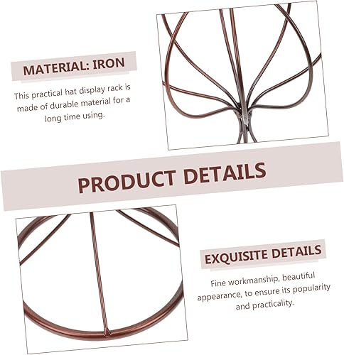 STOBAZA Support De Chapeau Multifonctionnel Présentoir De Chapeaux Élégant Pour Bureau Et Magasin Rangement De Perruques Et Chapeaux Design Et Attrayant - Nail Gallerys