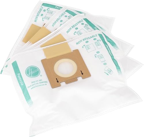 sparefixd Convient pour aspirateur Hoover H81, sacs en microfibre Telios Ex - Nail Gallerys