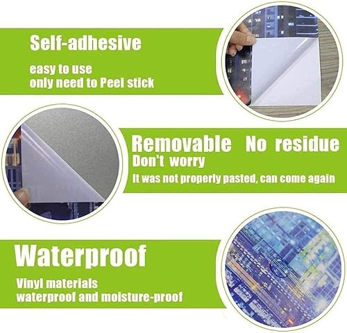 Stickers Porte Gris Poster Pour Porte Trappe de Vaisseau Spatial Sticker Porte PVC Imperméable Autocollants de Décoration pour Porte Murale Papier Peint Porte 77 x 200 cm A44 - Nail Gallerys