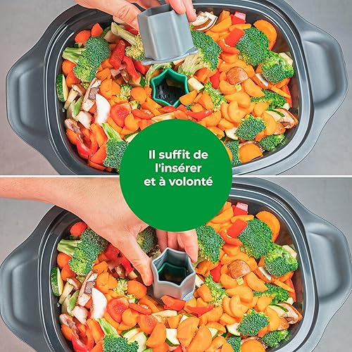 Wundermix - WunderSteam® Cheminée vapeur pour Thermomix & Monsieur Cuisine • Accessoire vapeur pour Varoma • Circulation optimale de la vapeur • Couleur: Vert - Nail Gallerys