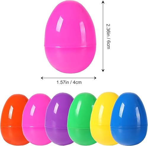 12 Pcs Oeufs de Pâques de 6cm, Pré-installé 12 Mini Dinosaures Noctilucents, Oeufs de Pâques Macarons en Plastique pour Trouver des Oeufs de Pâques, Remplissage de Panier, Cadeaux de fête de Pâques - Nail Gallerys